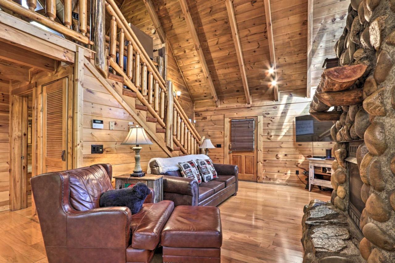 Smoky Mountain Log Cabin 7 Mi To Gatlinburg! Sevierville Exteriér fotografie