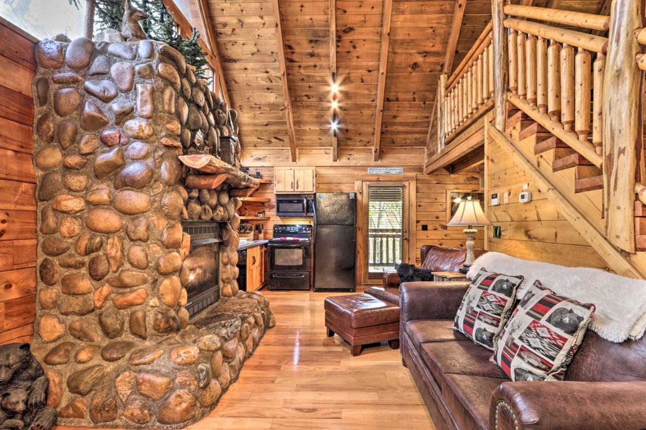 Smoky Mountain Log Cabin 7 Mi To Gatlinburg! Sevierville Exteriér fotografie