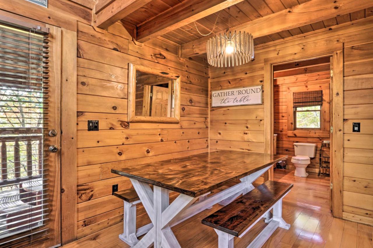 Smoky Mountain Log Cabin 7 Mi To Gatlinburg! Sevierville Exteriér fotografie