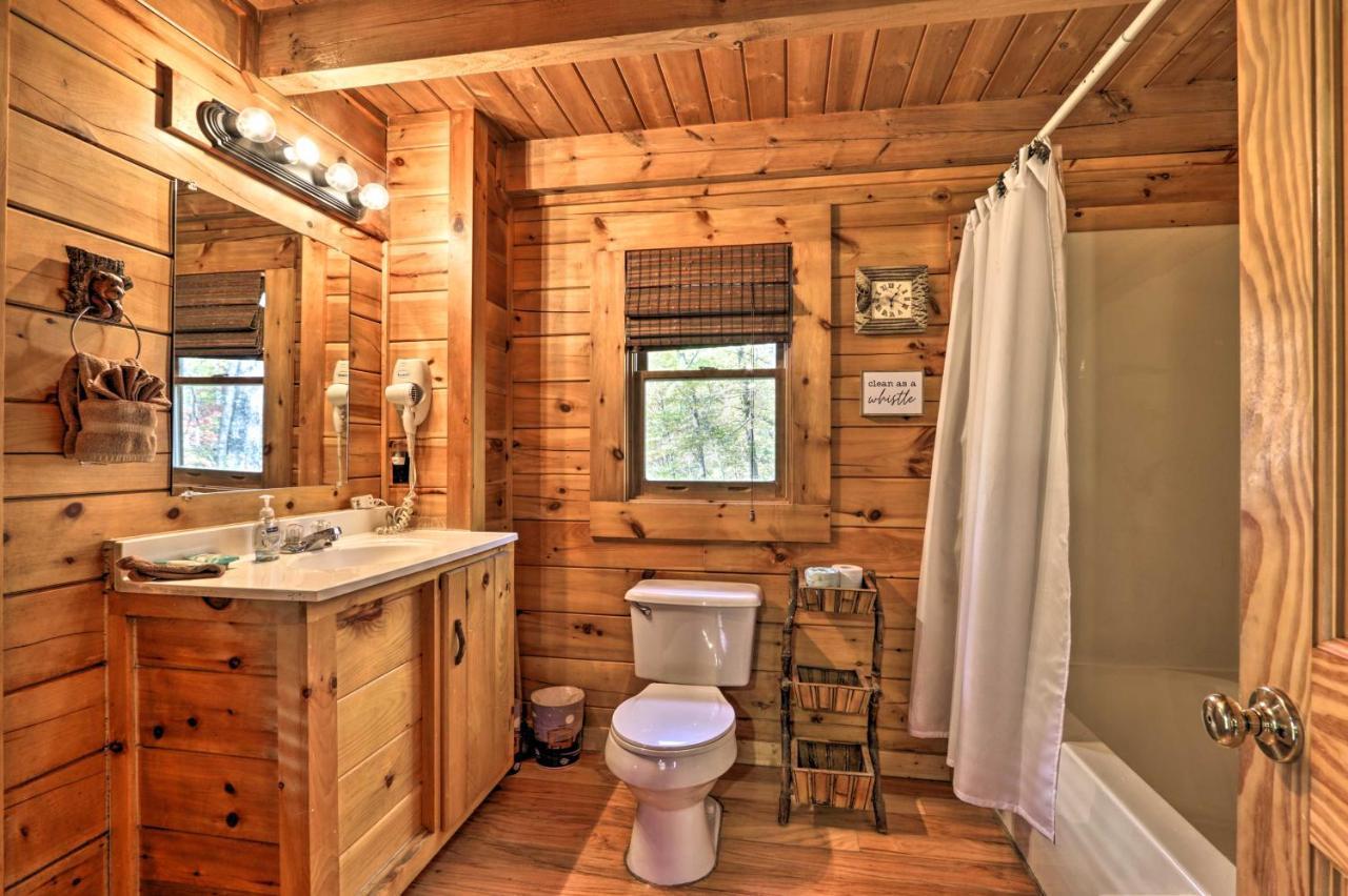 Smoky Mountain Log Cabin 7 Mi To Gatlinburg! Sevierville Exteriér fotografie