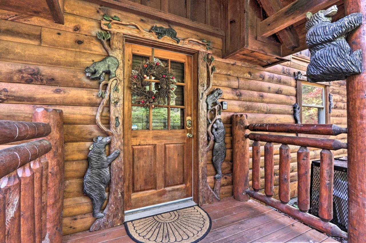 Smoky Mountain Log Cabin 7 Mi To Gatlinburg! Sevierville Exteriér fotografie