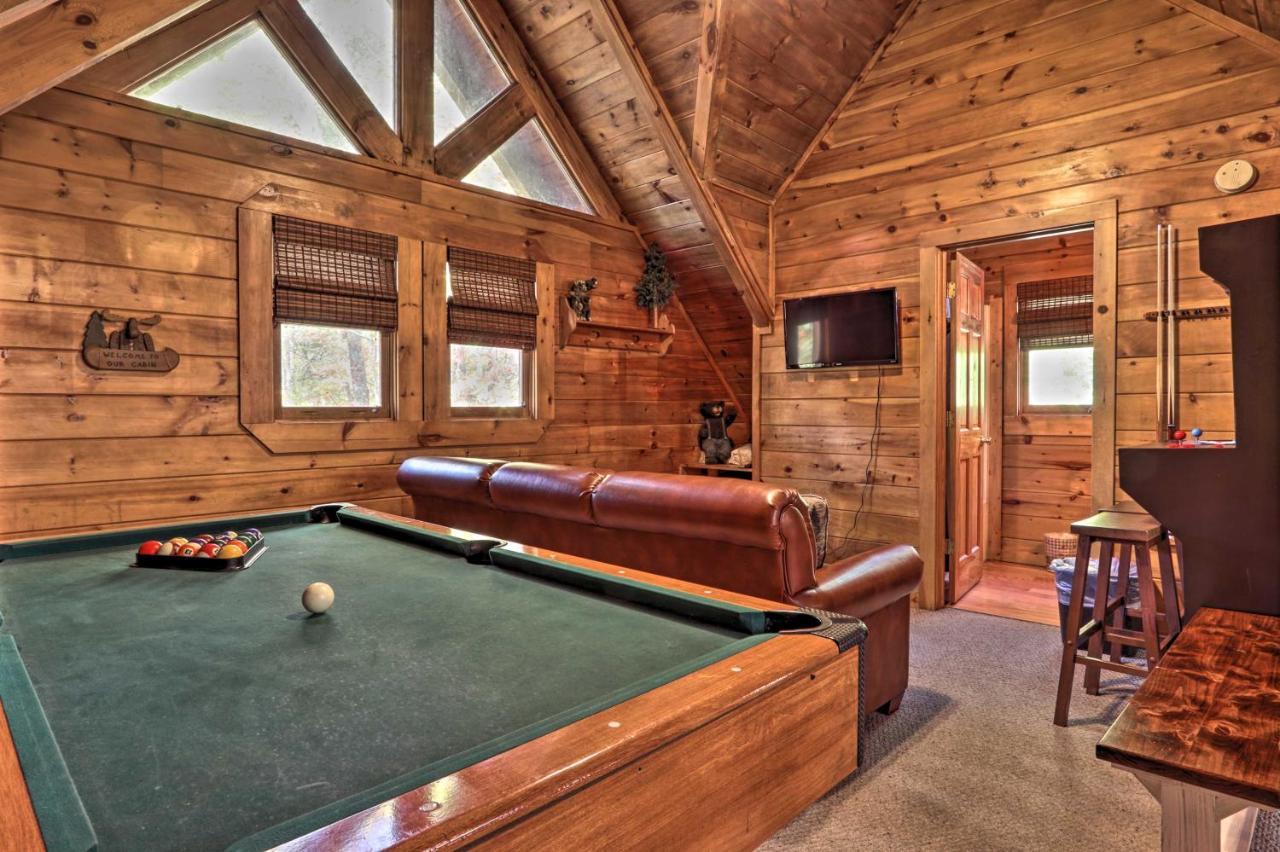 Smoky Mountain Log Cabin 7 Mi To Gatlinburg! Sevierville Exteriér fotografie
