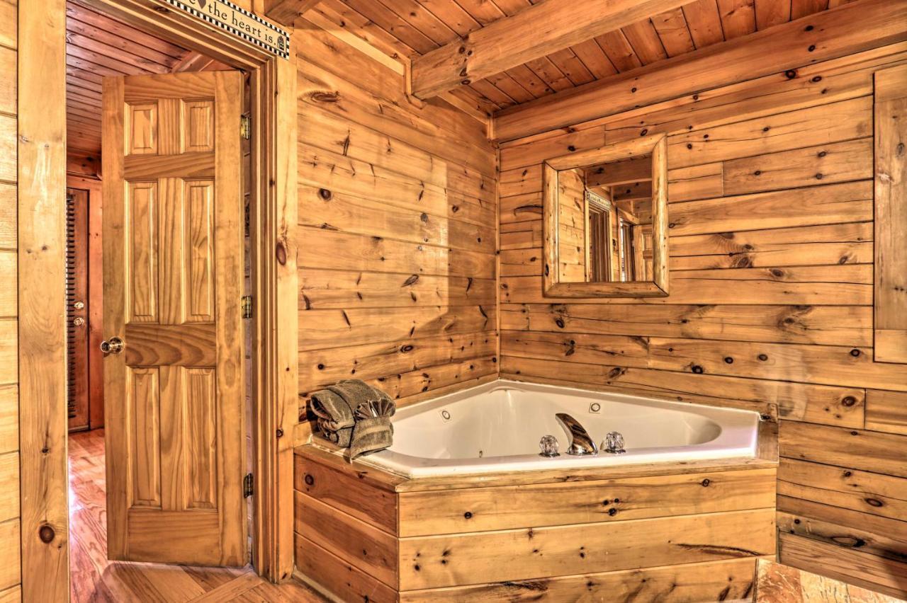 Smoky Mountain Log Cabin 7 Mi To Gatlinburg! Sevierville Exteriér fotografie