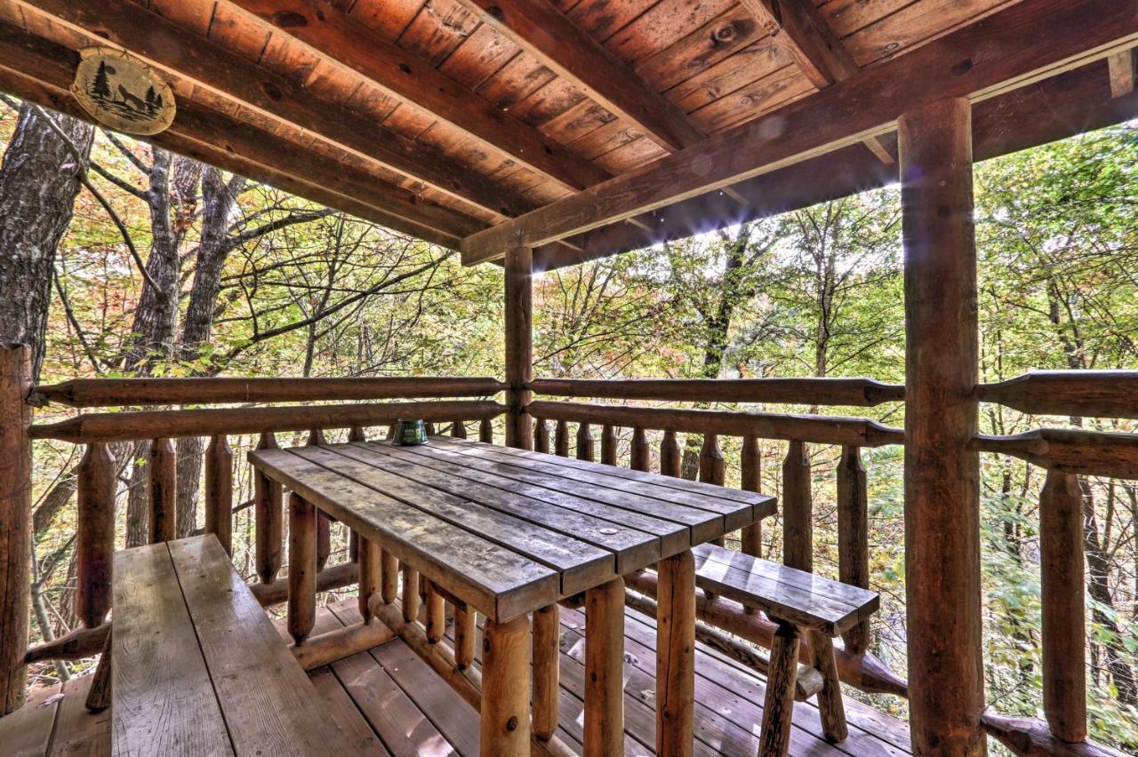 Smoky Mountain Log Cabin 7 Mi To Gatlinburg! Sevierville Exteriér fotografie